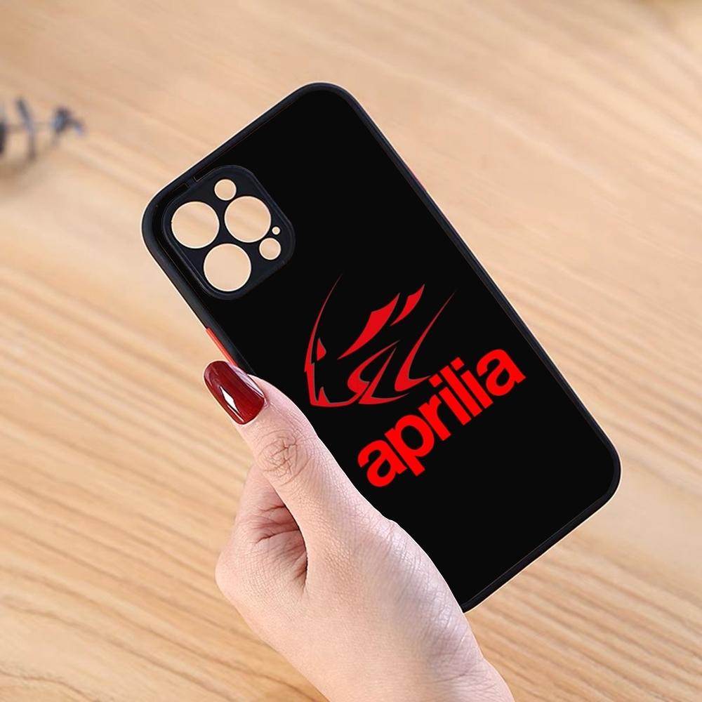 Cool A-Aprilias Racing Phone Case Black Matte For IPhone 16ProMax 15 13 12 11 14 Pro Max Mini Plus SE2020 XS Max XR Cover