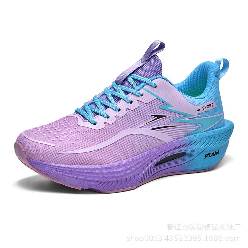 Men's and women's outdoor professional running shoes Comfortable shock absorption rebound training running shoes Sports casual trendy shoes