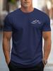 2026 Men's Versatile Fashion Round Neck Casual Loose Outdoor Sports Top