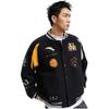 Anta Campus Basketball Series Knitted Casual Jacket Spring 2026 Men tops Black Orange Gray 152611738-1