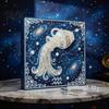Rhinestone Art Set DIY Faux Pearl Painting Kit, 12 Constellation for Handmade Fake Adults Beginners, Wooden Frame Wall Decoration Crafts
