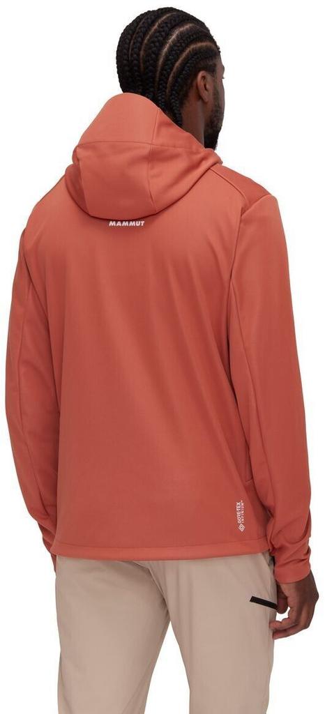 Mammut Ultimate VII Softshell Hooded Jacket Куртка с капюшоном кирпичного цвета
