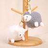 PP Cotton Little Lamb Plush Keychain Stuffed Keychain Lamb Plush Toy  Keyrings Accessories