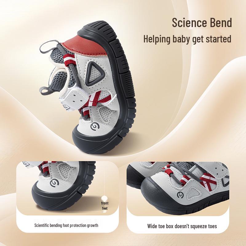 Spring 2026 Soft Sole Non-Slip Walking Shoes for Kids - Breathable, Casual Style for Boys and Girls