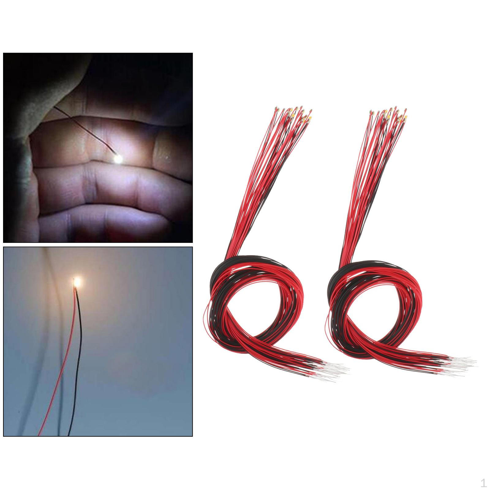 

40 X Предварительно спаянные светодиоды SMD 0805 для уличного освещения + Теплый