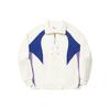 Li Ning Reignite Series Oversized Polo Neck Pullover Sweatshirt Unisex Sweatshirt Off-White AWDU345-1