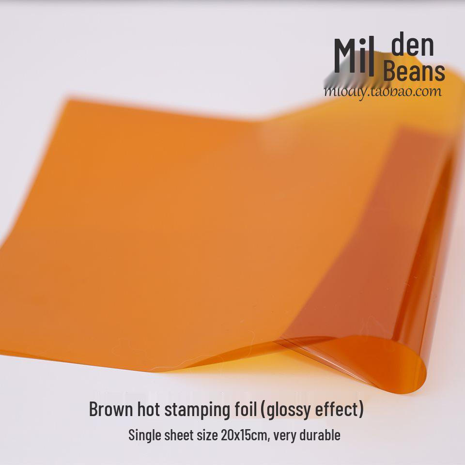 Pindou Heat Transfer Sheet: Iron-on Mirror Effect Tool for Polyester