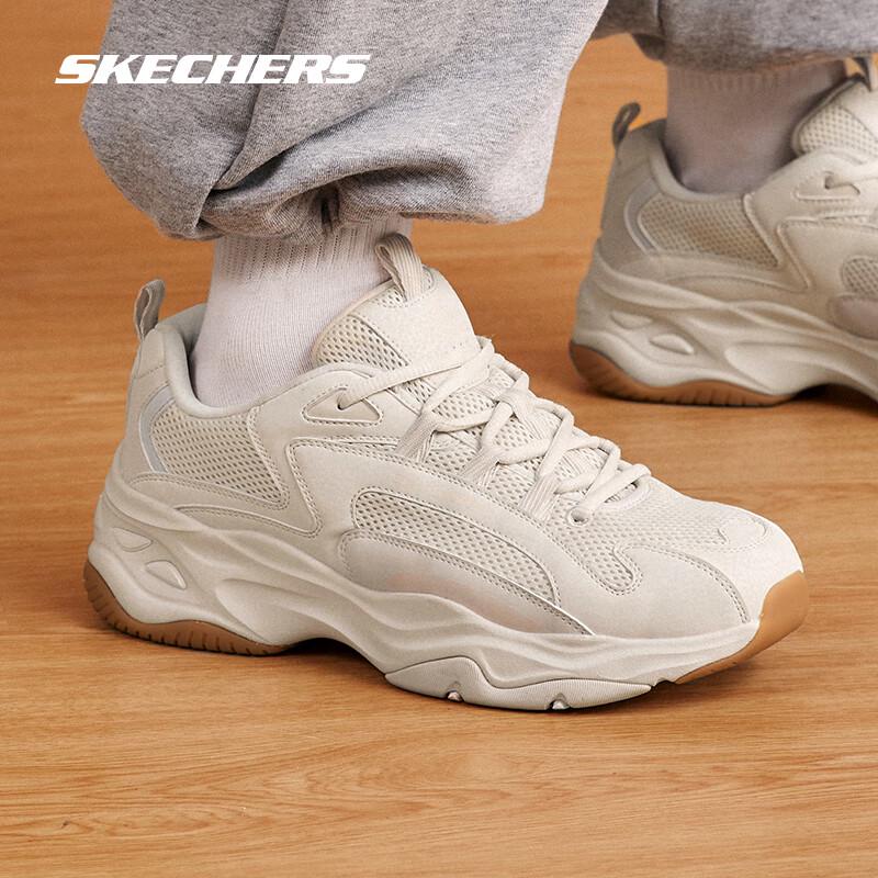 Skechers Women's Puffy Bear Mesh Chunky Sneakers