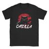 Harajuku Catzilla Kitten Lover T-Shirt Unisex Crewneck Short Sleeve Top Tee 100%Cotton Summer Top Tee