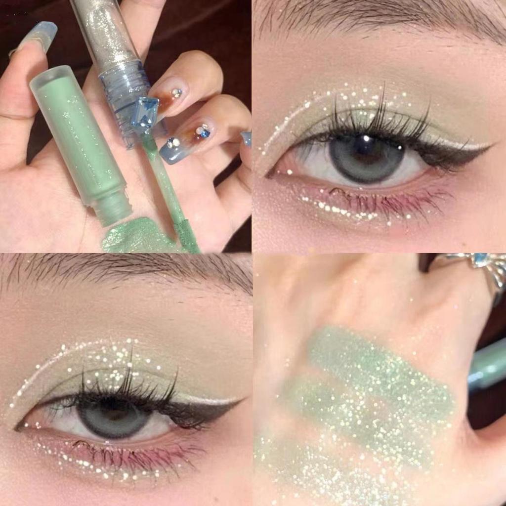 Skysti akių šešėliai One Drop lacrimal Glitter Glitter ir polarizing Monochrome highlighter Eyeshadow Solution
