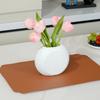Unbreakable Plastic Flower Vases With Ceramics Look Modern Design For Small Bouquets Indoor Table Centerpieces Decors