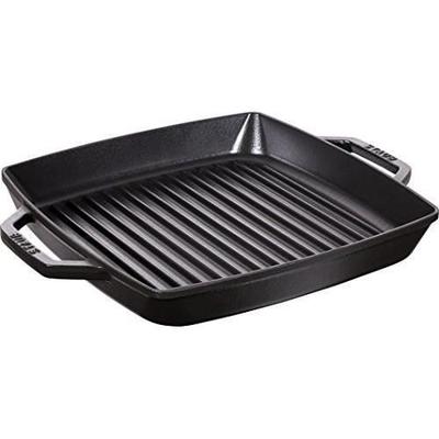 Staub 40511-683-0 Rectangular Grill Pan with Two Handles, 28 X 28 Cm 40511-683-0