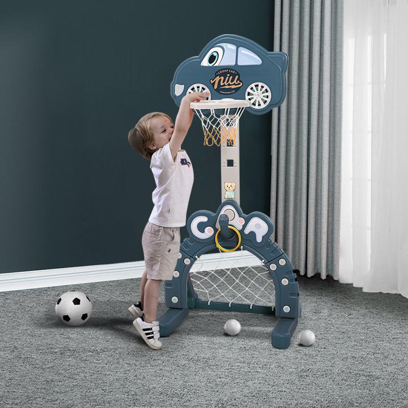Adjustable Basketball Hoop for Kids - Indoor/Outdoor Sports Toy Stand