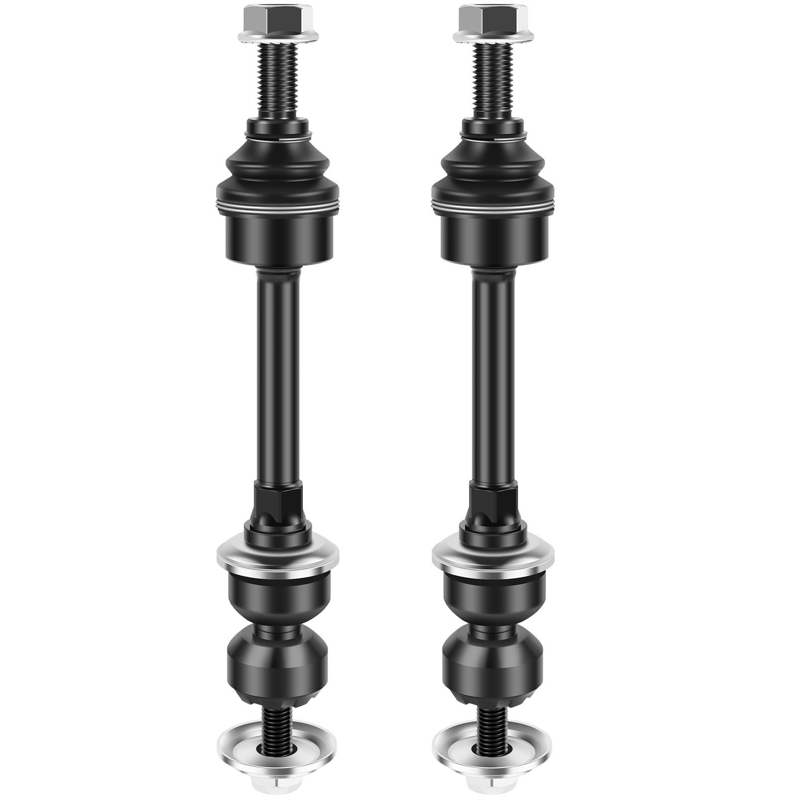 

2Pcs Front Stabilizer Bar Link Compatible for 2006 to 2010 1500 4WD Rustproof Front Sway Bar Link Front Sway Bar End Link чёрный