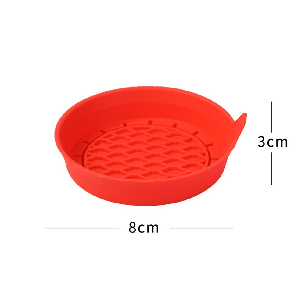 2PCS Silicone Car Coasters Non-Slip Water Cup Pad Car Cup Groove Anti-Scalding Mat Bottle Cup Holders Car Interior Accessories