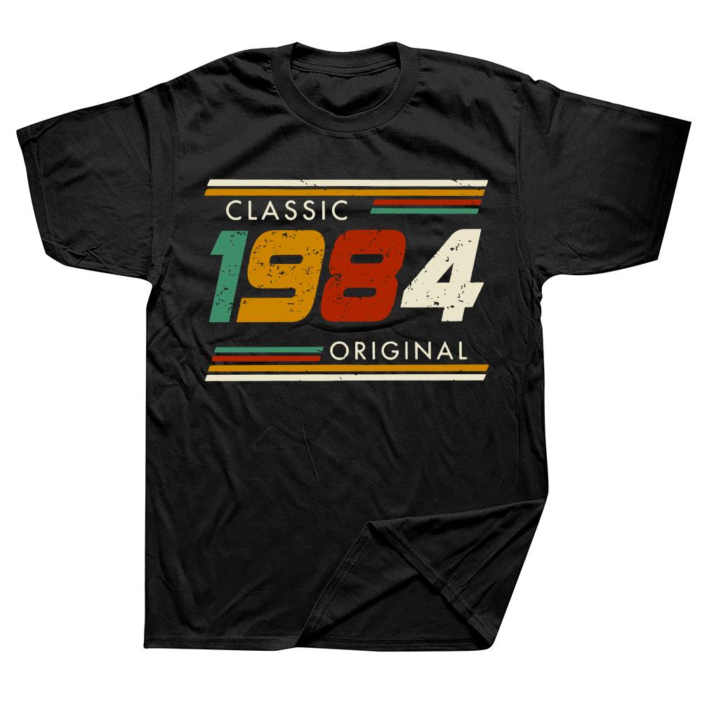 

Graphic Birthday Gift Short Sleeved 42 Years Old Born in 1984 Shirt 42th Birthday Summer T-shirt Retro Vintage 1984 Tshirt - ... 5XL різнокольоровий