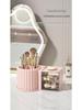 Rotating Light Luxury Skincare Organizer with Pen Holder