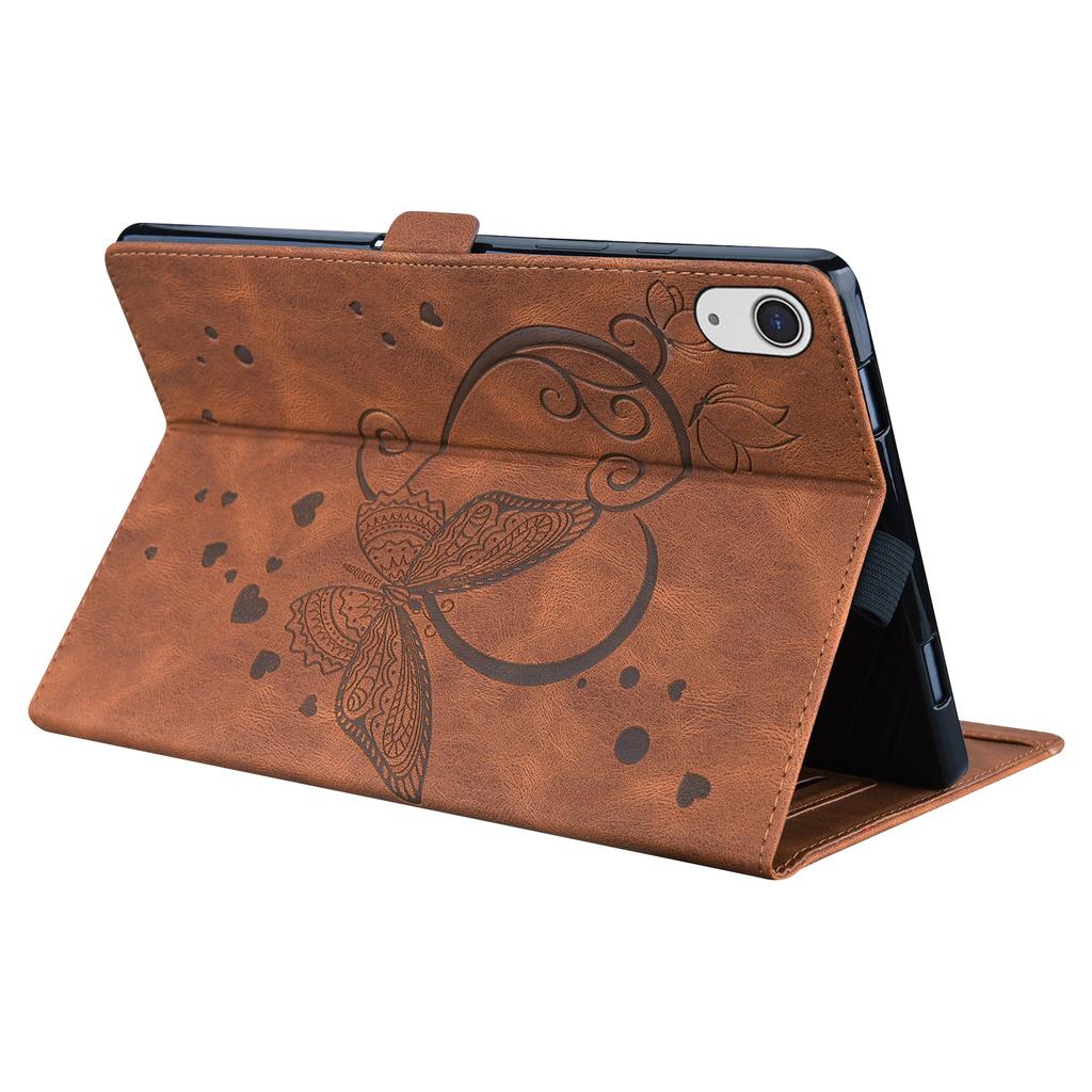 Butterfly Stand Leather Case for IPad 2025 10.2 10.9 11 12.9 13 Inch Pro Air MINI 4 5 6 7 8 9 10th Generation Card Slot Cover