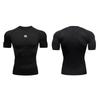 Muscleguys Compression Shirt Men Summer Sportswear Running T-shirt Elastic Quick Dry Sport Tops Tee Athletic Gym Workout T Shirts Men