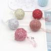 Silk Foam Christmas Decoration Ball Bright Bright Silk Foam Winding Ball  Holiday Arrangement