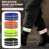 High Visibility Reflective Sports Bands, Lightweight Dark Night Glowing Safety Straps, Multi-Use for Wrist, Arm, Ankle and Leg