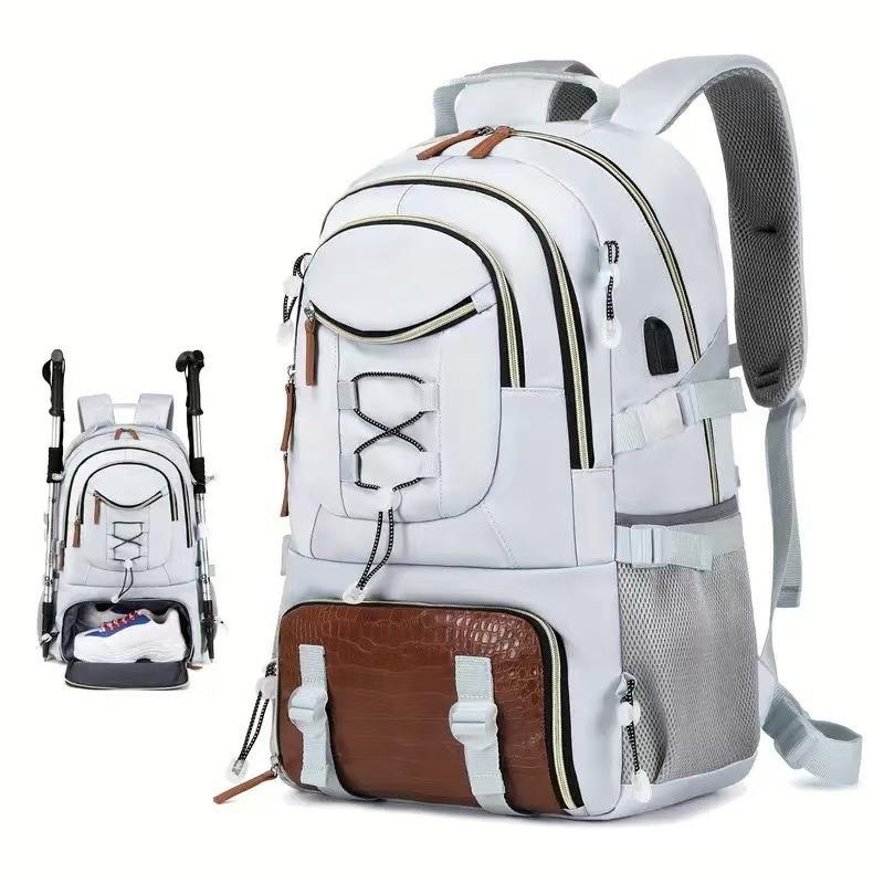 Mountaineering Bag Large Capacity Outdoor Backpack Hiking Bag Breathable And Wear-Resistant Backpack