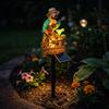 Strombetriebene Gartensteckleuchte für die Dekoration von Außenbereichen, Terrassen und Höfen
