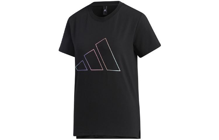 Adidas Set in Sleeve T Shirt Women s Black GP0675 S
