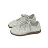 Leather little white shoes women's 2025 summer new low-top German training shoes versatile casual sports shoes flat bottom lightweight board shoes
