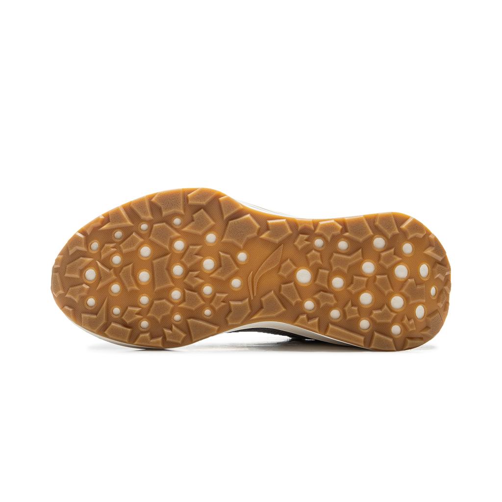 Li Ning Zeng Rong M500 Versatile Retro Thick Sole Fashion Trend Shock Absorption Non-Slip Wear-Resistant Support Low-Top Casual Shoes AGCV056-2