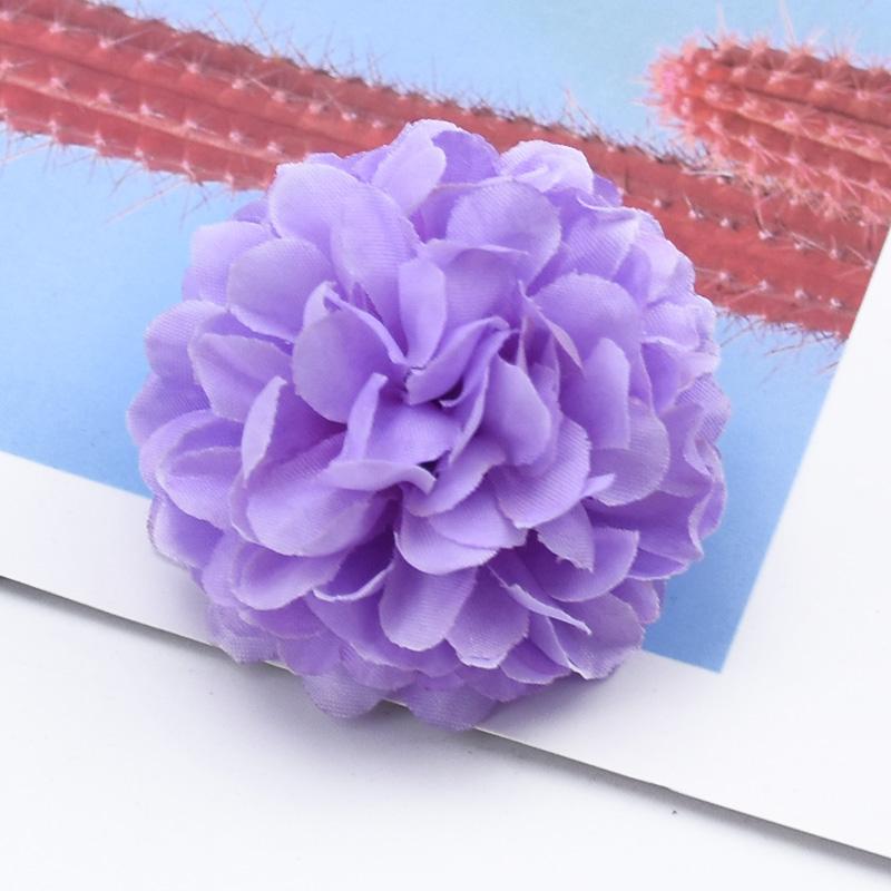 30Pcs Artificial Flower Pingpong Chrysanthemum for Wedding Wall Christmas Home Decoration Diy Gift Wreath Hot Sales High Quality