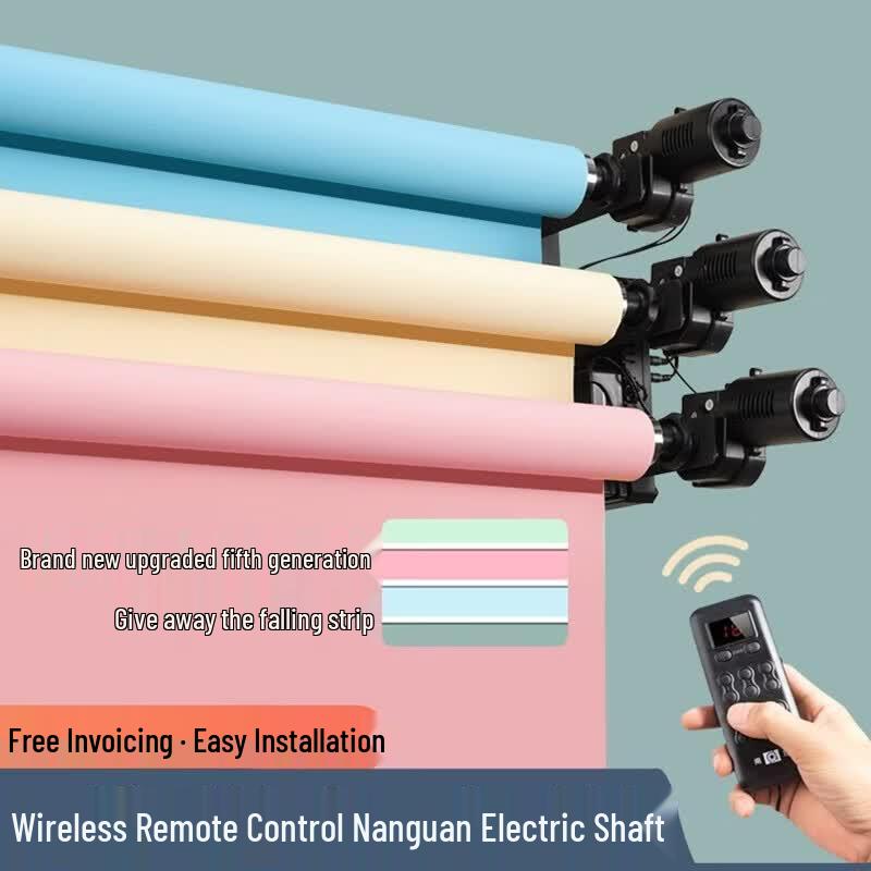Electric Photography Background Support System
