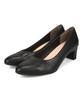 Pumps for Job Interviews, Recruitment, and Formal Occasions. Round Toe, Cushioned, Comfortable for Walking, Business, Commuting, and Formal Events. (M