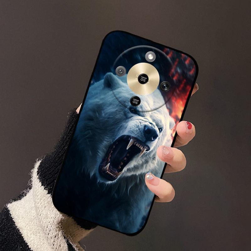 Für Honor X9D X70 Magic8 Lite Hülle Mode Niedlicher Astronaut Silikon Weiche TPU Rückseite Für Honor Magic 8 Lite Stoßfest Fundas