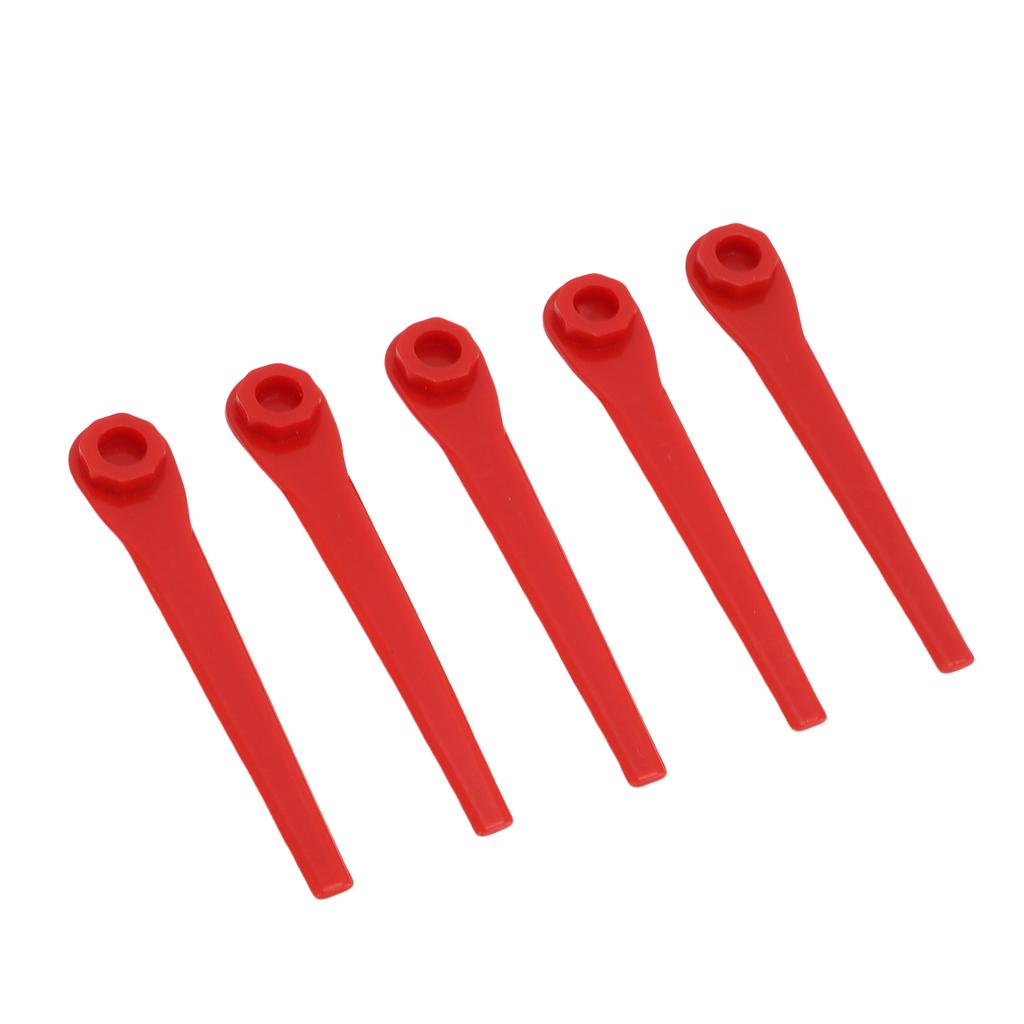 100PCS Lawn Mower Plastic Blades Fit for EasyCut Li 18 23 R Hex Garden Grass Trimmer Plastic Replacement Blades
