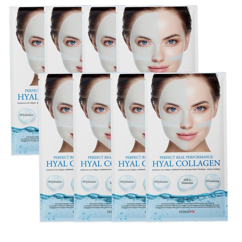 DERMAFIX Perfect Real Performance Hyalcollagen Mask 8 Sheets