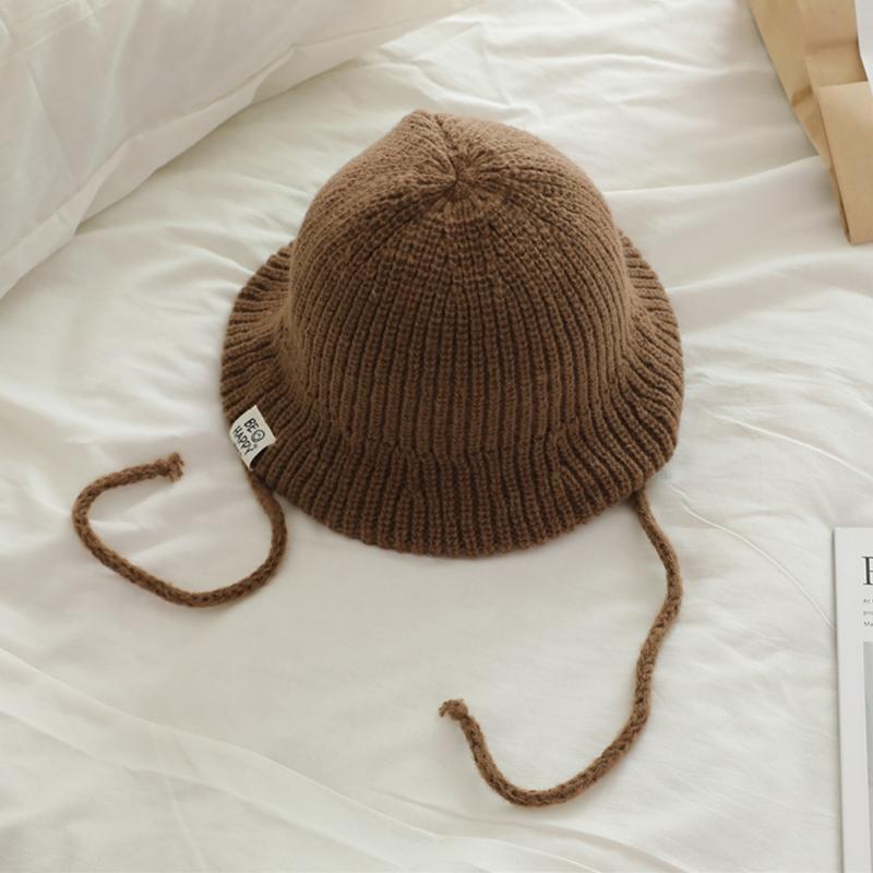 Children's Fisherman Hat Boys and Girls Knitted Hat Baby Travel Hats