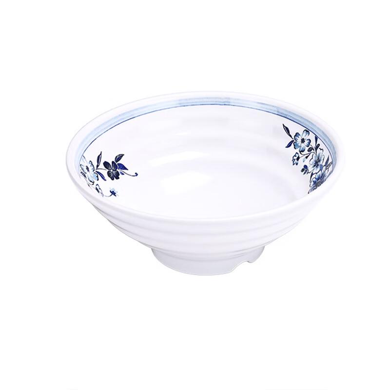 SHALL Melamine Noodle Soup Bowls (10-Pack)