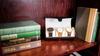 Case Elegance Wrap-around Watch Case, Faux Leather Watch Case, Portable Storage Box (Black, 3 Slots)