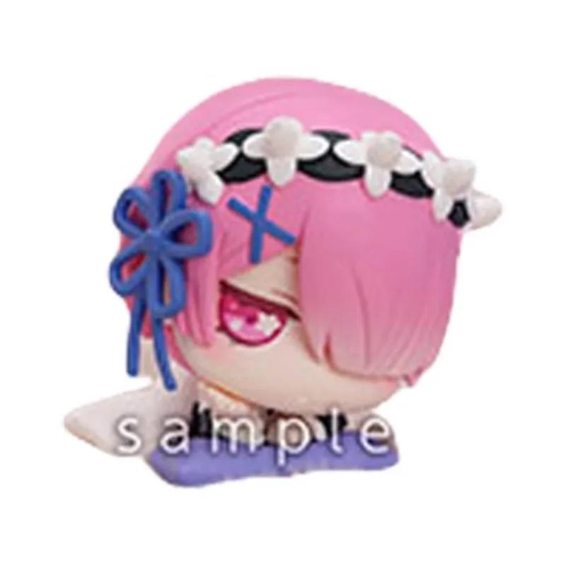 Re Starting Life Another World Sleeping Series Gashapon Toys Rem Ram Anime Lovely Figure Model Ornaments ZERO in Kid Friendly Entertaining Fun Play