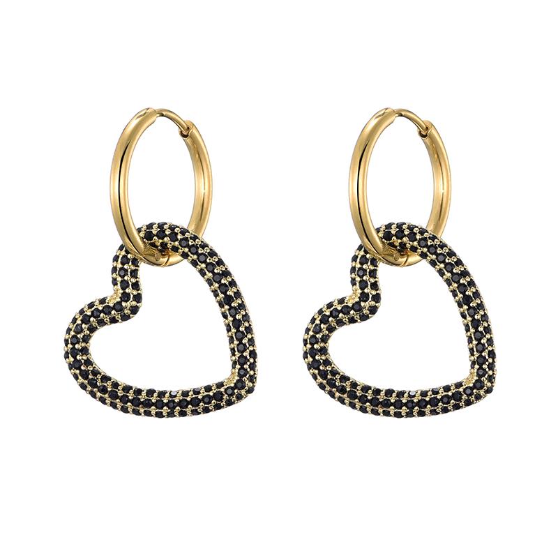 Classic Stainless Steel Ear Buckle For Women Trendy Gold Silver Color Big Oval Rectangle Hoop Huggie Punk Hip Hop Jewelry Gift