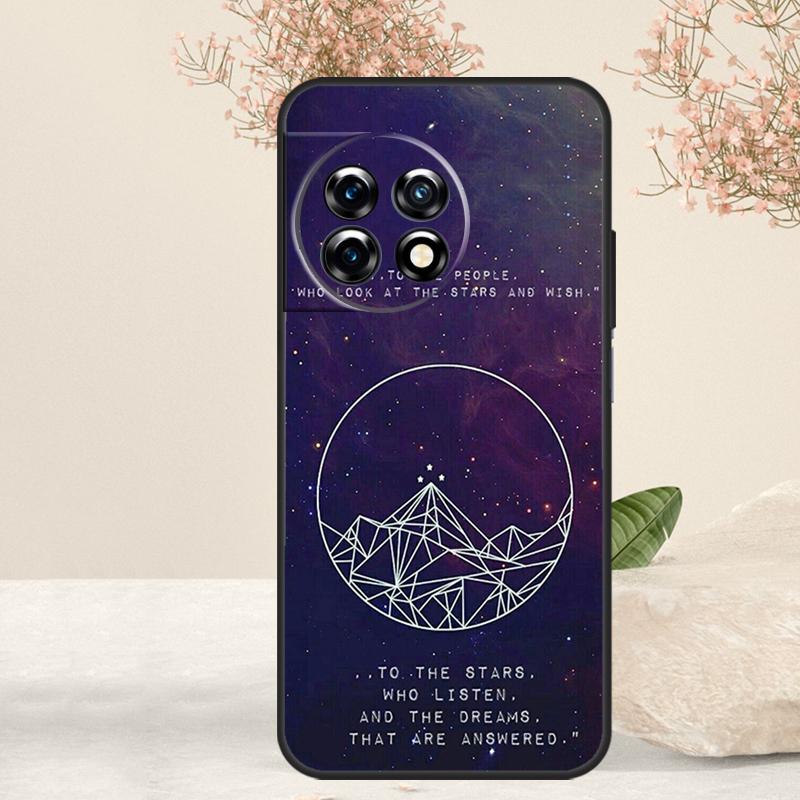 A Court of Mist and Fury Sarah J Maas Case For OnePlus 12 11 9 10 Pro 10R 8T 10T 12R OnePlus Nord CE 3 2 Lite N30 N20 N10 Cover