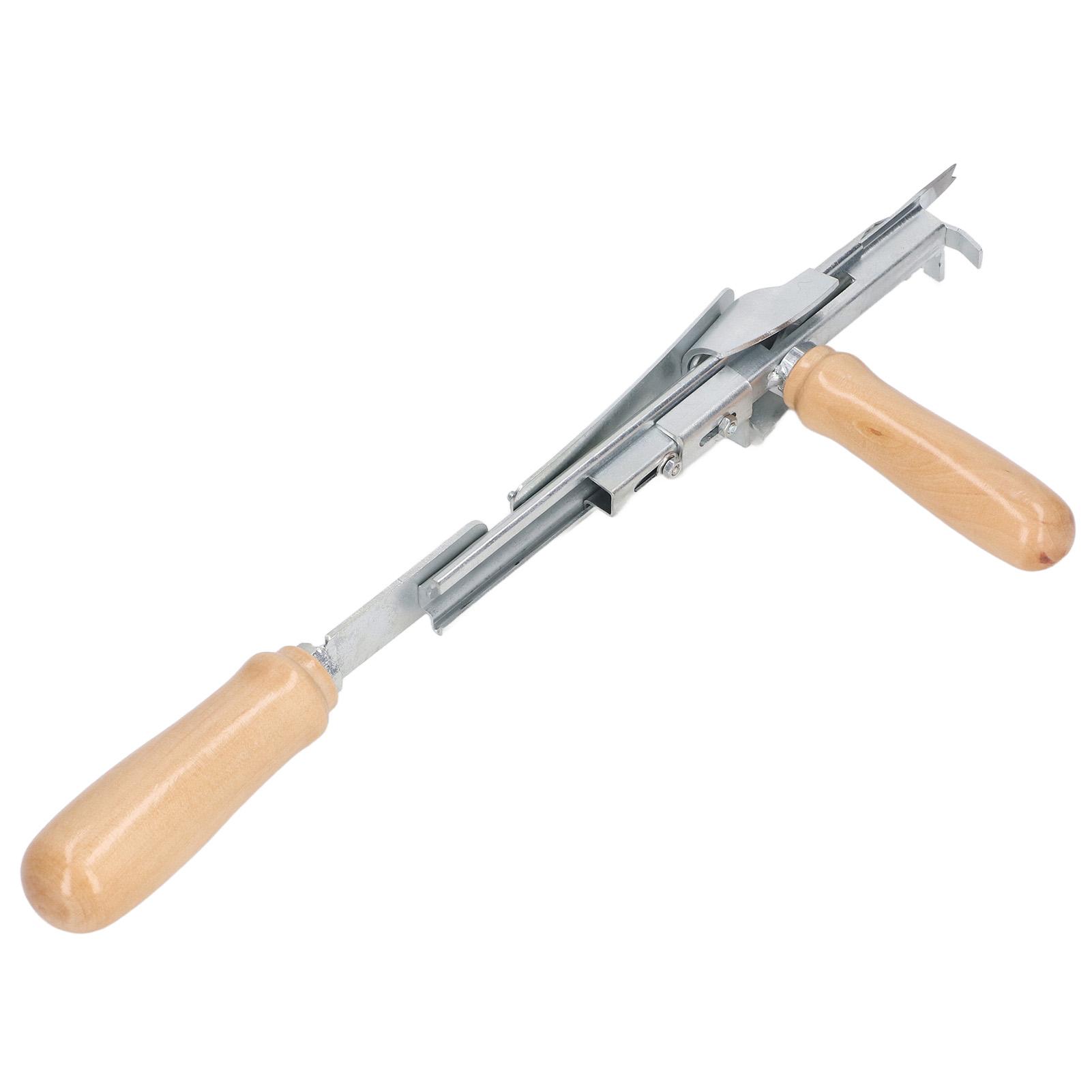 

Ручна машина для виготовлення килимів із буковою дерев’яною ручкою DIY Нержавіюча безпечна машина для тафтингу Ручна швидкість для