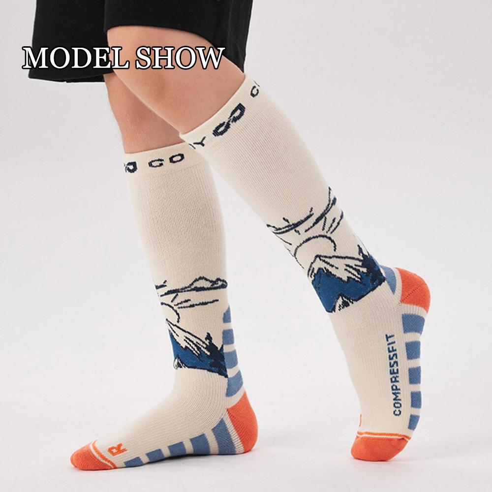 Kinder Merinowolle Skisocken Mädchen Jungen Thermische Winter Warme Dicke Atmungsaktive Socken zum Skifahren Snowboarden
