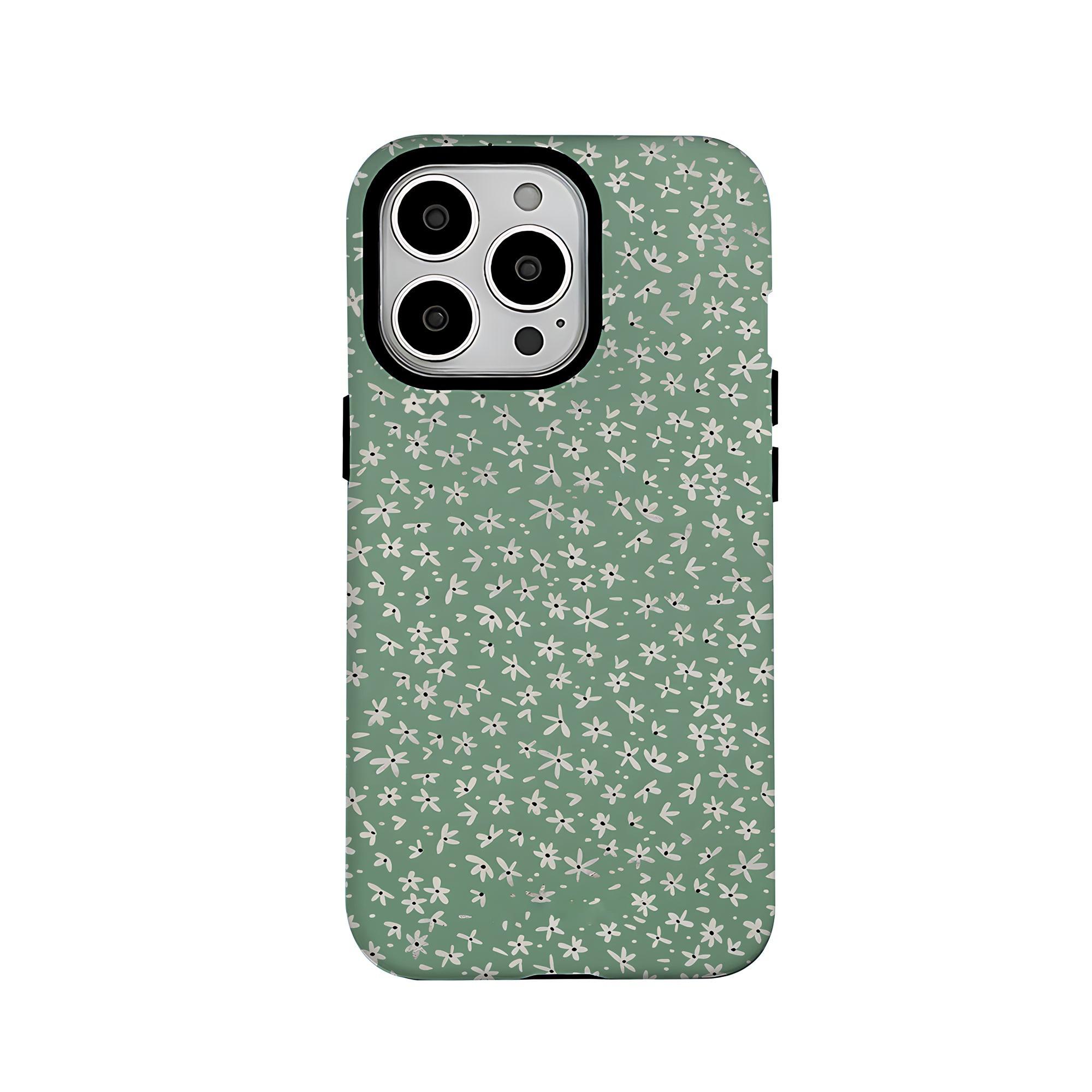 

Luxury Clmj Art Landscape Flowers Plants Phone Case for iPhone 17 16e 16 15 14 13 12 11 X XS XR 8 Air Pro Max Plus Double-layer iPhone 17 Pro