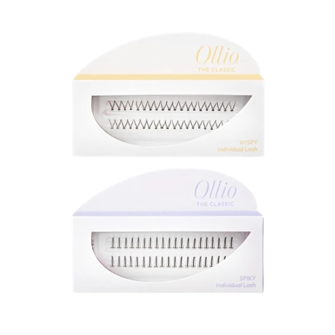 Ollio The Classic Indivisual Eyelash [Single PACK] 40pcs Spiky 11mm 40pcs