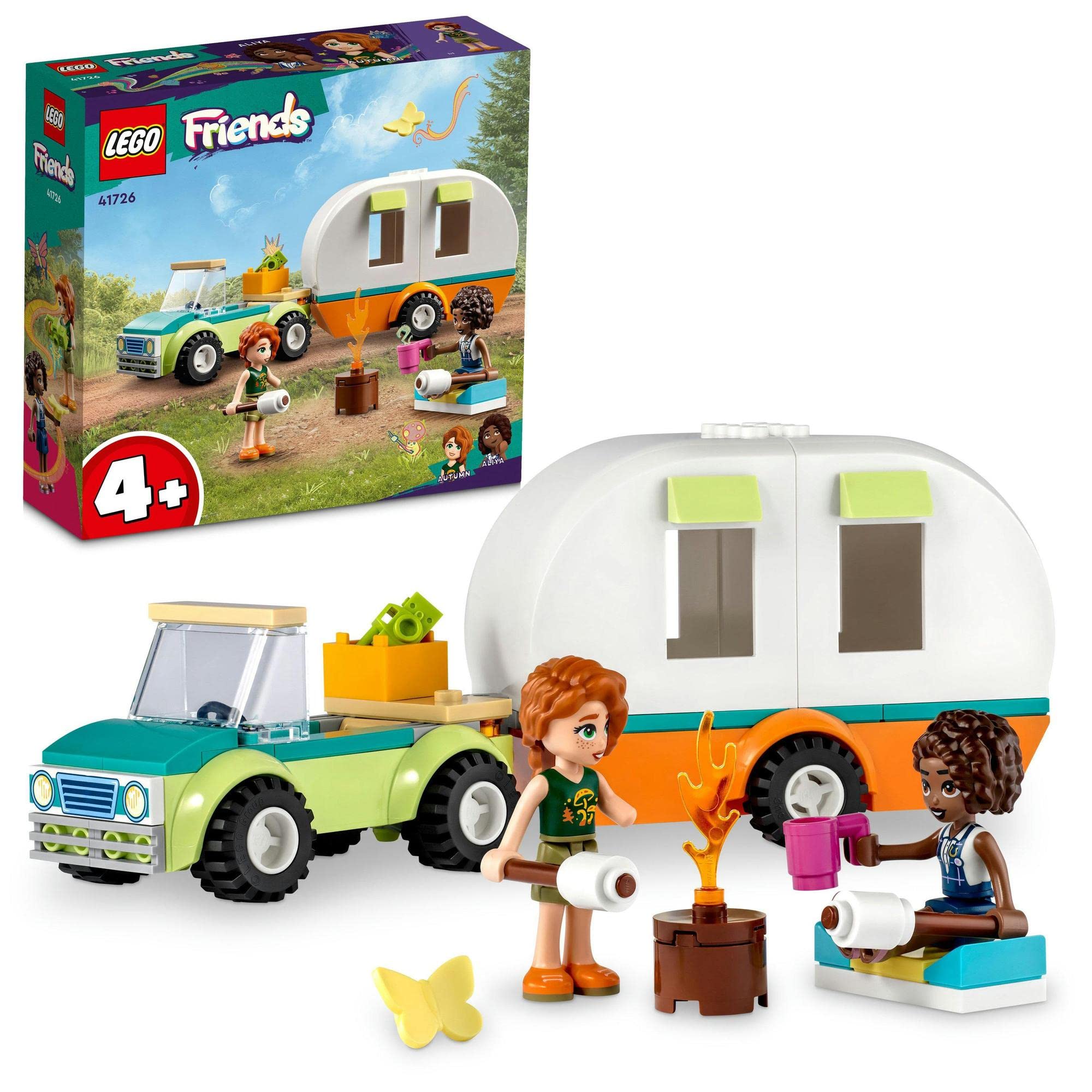 

LEGO Friends Holiday Camp 41726 Toy Blocks Gift Vehicle for Girls Ages 4 and Up