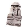 Herbst- und Winter-Werkzeugbaumwolle Weste Herren Winter große Taschen tragen warme Baumwolljacke lockere Weste