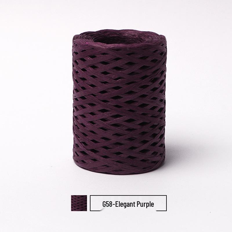 Cotton Raffia Yarn for Crocheting and Knitting Summer Hats and Bags