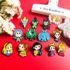 Creative Cartoon Princess Fairy Brooch - Cute Anime Metal Badge Accessory
